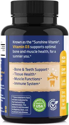 Витамин D3 ForestLeaf Vitamin D3 50000 ME