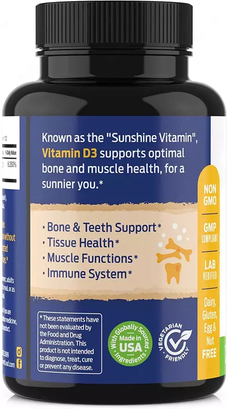 Витамин D3 ForestLeaf Vitamin D3 50000 ME