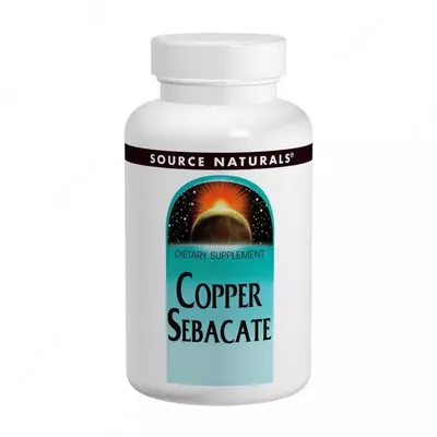 Медь Source Naturals Copper Sebacate 22 мг