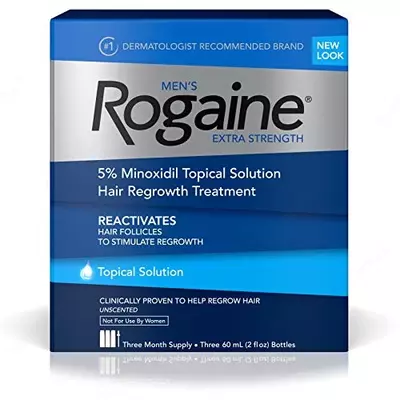 Лосьон для мужчин Rogaine Men's Extra Strength 5% Minoxidil Topical Solution (миноксидил 5%)