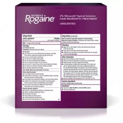 Лосьон для женщин Women's Rogaine 2% Minoxidil Topical Solution (миноксидил 2%) - 350 000 сум / шт.