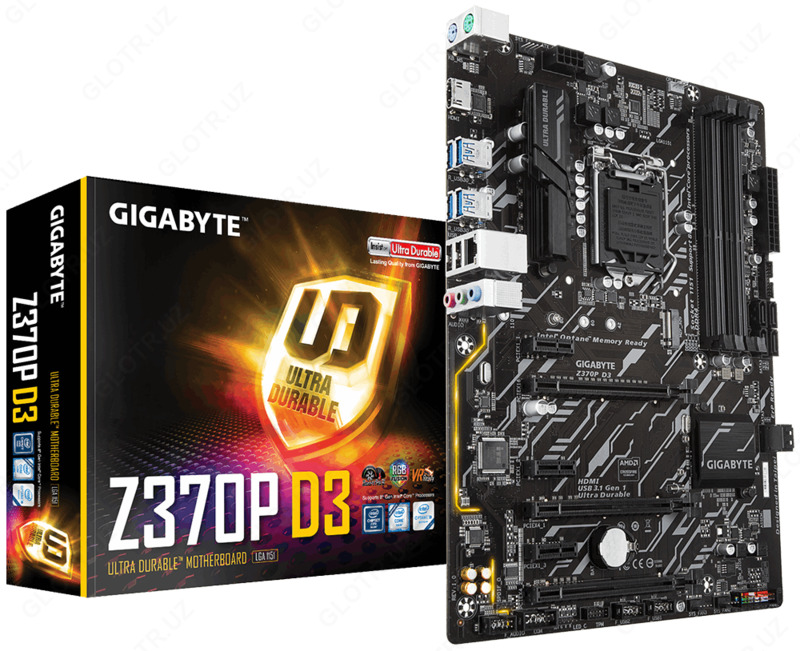 Материнская плата MB GigaByte Z370P-D3 DDR4 LGA1151