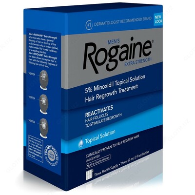 Регейн лосьон для мужчин 5% в Ташкенте (rogaine 5%, regeine, рожейн, регейн, миноксидил, рогейн)