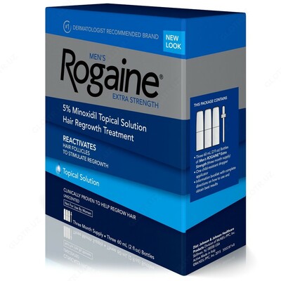 Регейн лосьон для мужчин 5% в Ташкенте (rogaine 5%, regeine, рожейн, регейн, миноксидил, рогейн)
