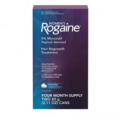 Пена Rogaine (регейн) для женщин 5%