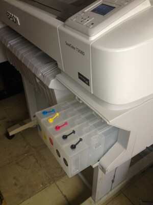 Система непрерывной подачи чернил для плоттеров Epson Surecolor T3000 T5000 T7000 T3200 T5200 T7200