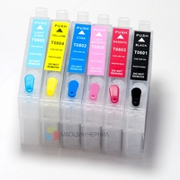 Перезаправляемые картриджи Epson T50/ T59/ R270/ R290/ R295/ R390 / RX590/ RX610/ RX615/ RX650/ TX650/ TX659/ TX700/1410