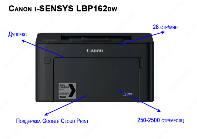Принтер Canon i-SENSYS LBP162dw