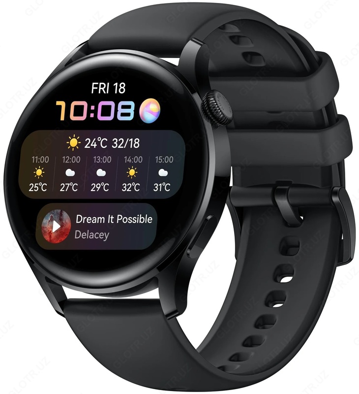 Умные часы HUAWEI Watch 3 Active  черный