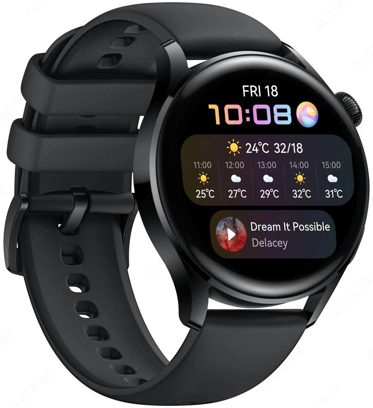  Умные часы HUAWEI Watch 3 Active  черный - 