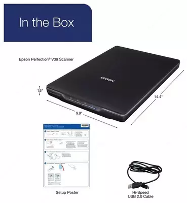 1 149 500 сум / шт. Сканер планшетный Epson Perfection V39
