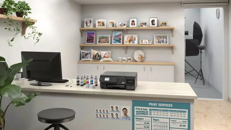 МФУ струйное Epson EcoTank L8100