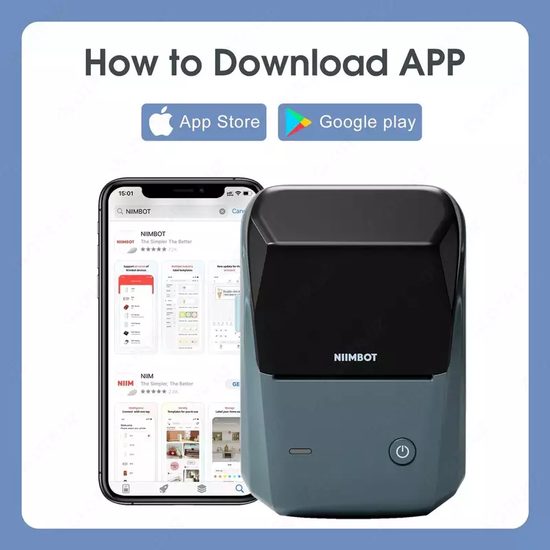 549 000 so'm Принтер этикеток Niimbot B1