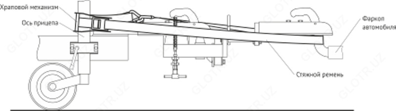 Нагружатель сцепного устройства прицепов. Только в розницу
