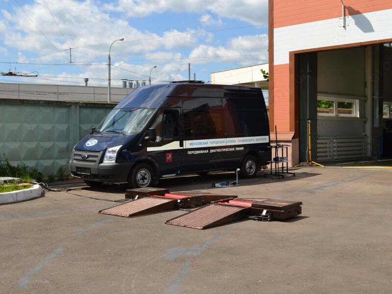 ЛТК-П с СТМ-3000М.02 Комплект оборудования для ЛТК-П с тормозным стендом СТМ-3000М.02. Автомобиль и прицеп не входят в комплект оборудования.