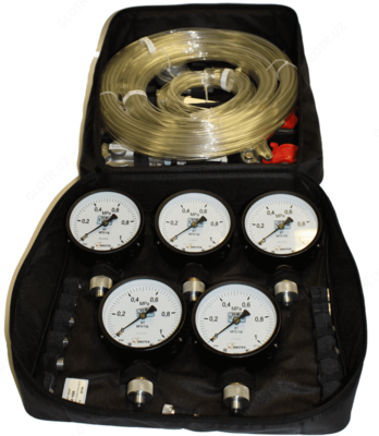 Прибор для проверки пневматического привода тормозной системы М-100