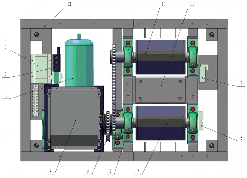 Стенд для проверки тормозов мотоцикла "HMZT-750"