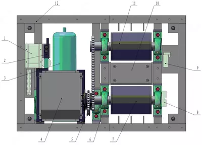 Motosikllar uchun tormoz tizimini tekshirish stendi