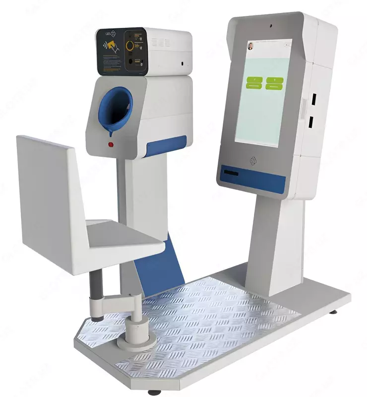 ЮМС Диагностический шлюз Система предсменного и послесменного медицинского осмотра работников