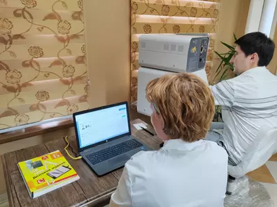 ЮМС Диагностический шлюз Система предсменного и послесменного медицинского осмотра работников