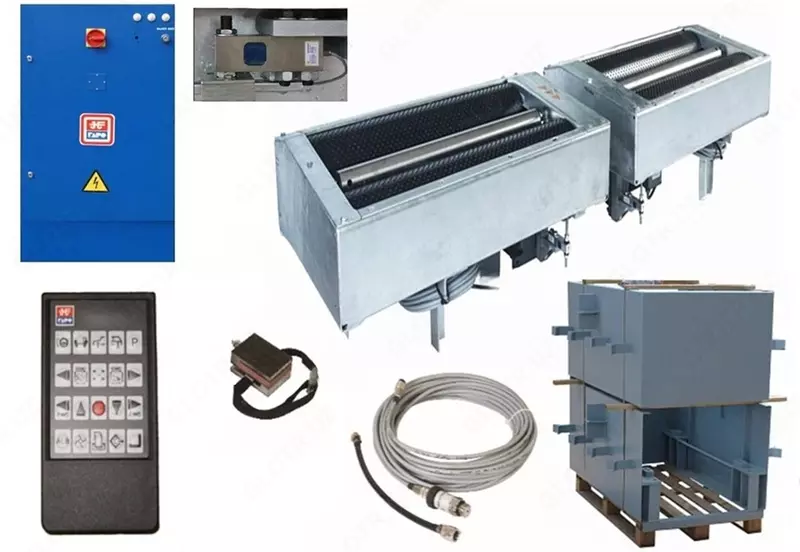 Тормозной стенд ГАРО универсальный до 13 тонн СТС-13У-СП-11. Оптимальный комплект.