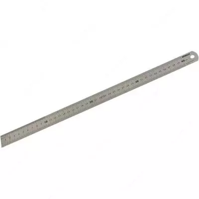 Линейка стальная измерительная 400мм ГОСТ + поверка