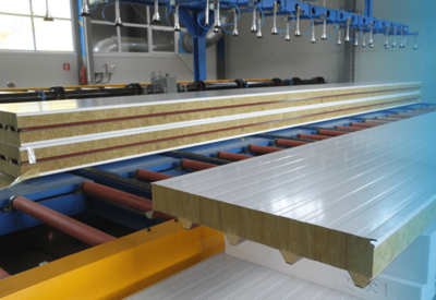 Кровельные сэндвич панели на основе базальта