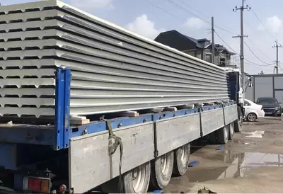 Кровельный и стеновые сэндвич панели из пенополиуретана (50мм