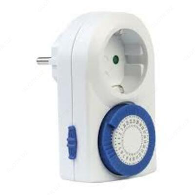 Таймер розеточный механический SBE-STM2 - 300 000 сум / шт.