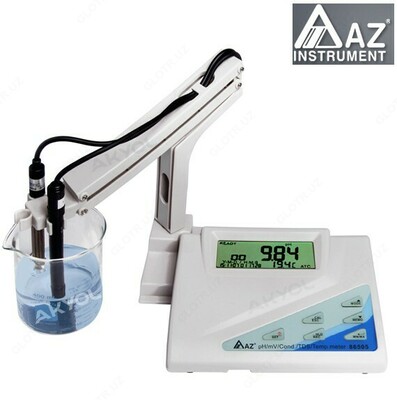 AZ86555 Настольный рН-метр измеритель солености анализатор качества воды ORP TDS