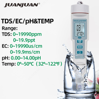 4 raqamli pH / TDS / EC / TEMP hisoblagichi