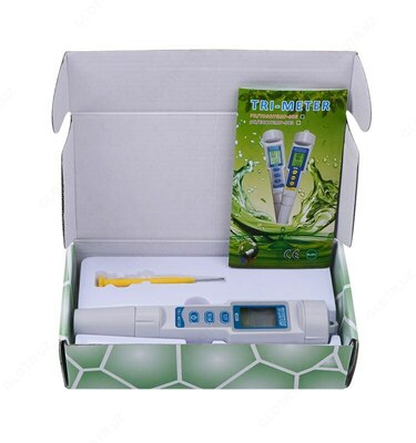 Профессиональный EC/PH/TEMP тестер воды 3 в 1 - STOP SMOKE