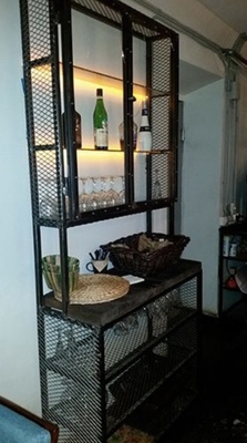 Стеллажи металлические из просечно-вытяжного листа