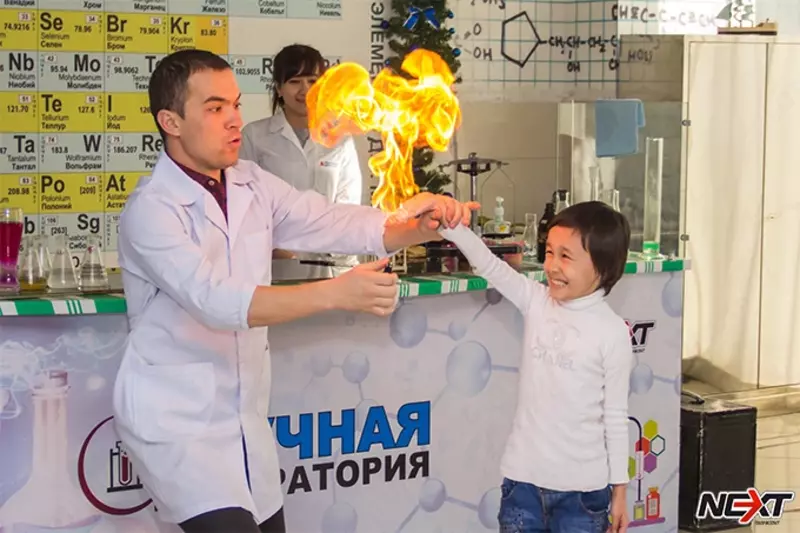 Научная лаборатория Интерактив с детьми