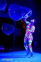 Ультрафиолетовое шоу мыльных пузырей с элементами фокусов!
