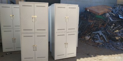 4х секционный 2х ярусный Металлический Шкаф для одежды