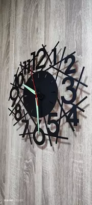 Настенные Часы лофт .Металлический.
