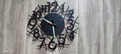 Настенные Часы лофт .Металлический.