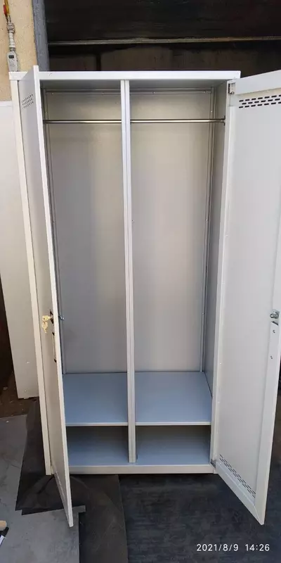 2 ta seksiyali metall shkaf