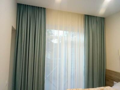 Химчистка плотных штор от 3.5 м