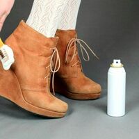 Химчистка замшевых туфель