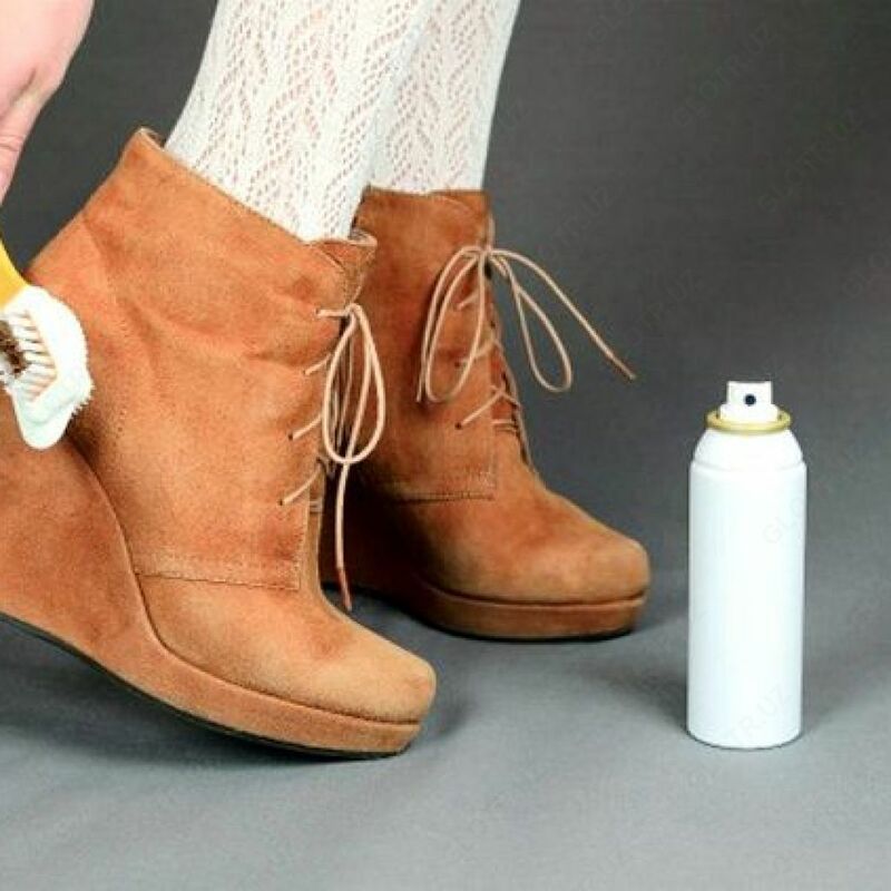 Химчистка замшевых туфель