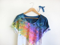 Покраска кофты