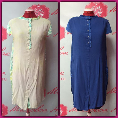 Покраска платья