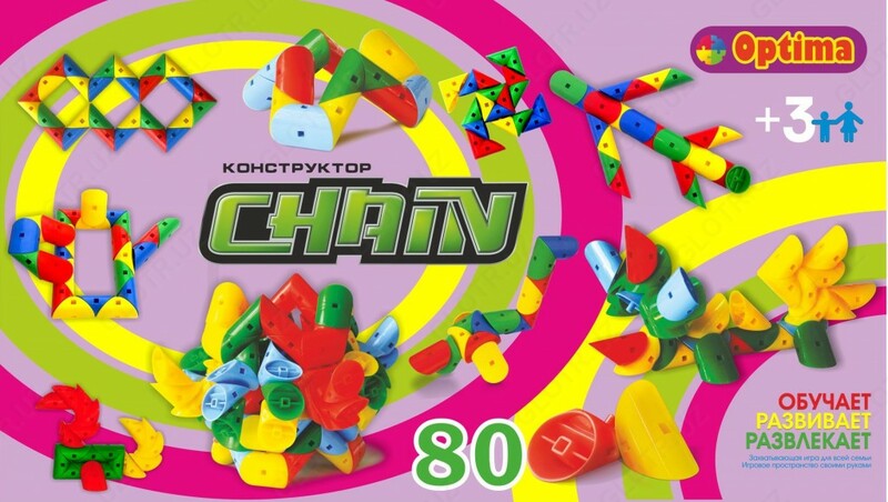 Bolalar uchun 80 detaldan iborat ilon konstruktori - {0} so'mdan