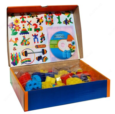 Bolalar konstruktori Sehrli bloklar 96-detal - 75 000 so'm 1 donadan