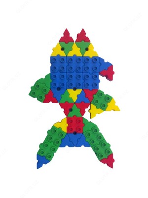 Bolalar konstruktori Sehrli bloklar 96-detal Ulgurji savdo