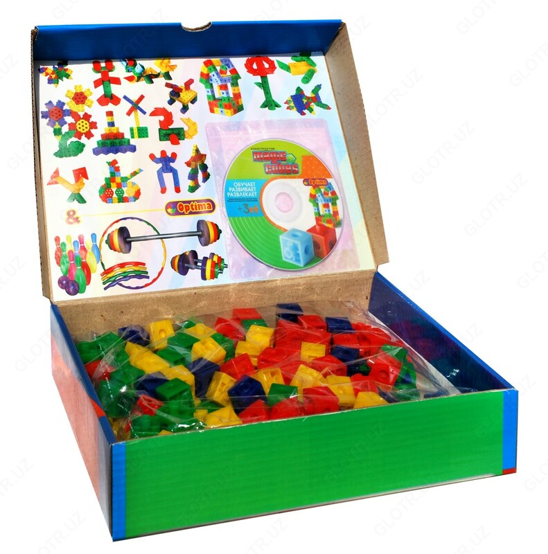 Детский конструктор Волшебные кубики 160 деталь - от {0} сум