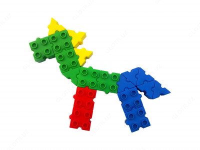 Bolalar konstruktori sehrli kubiklar 96 detal Ulgurji savdo