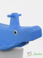 Uch kishilik "Begemotcha" Tebranadigan stul - Optima Best Plast